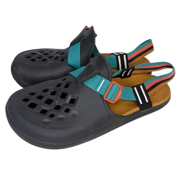 Chaco Men's Chillos Clog in Retro Black in men’s size 12 black multi - Picture 3 of 12